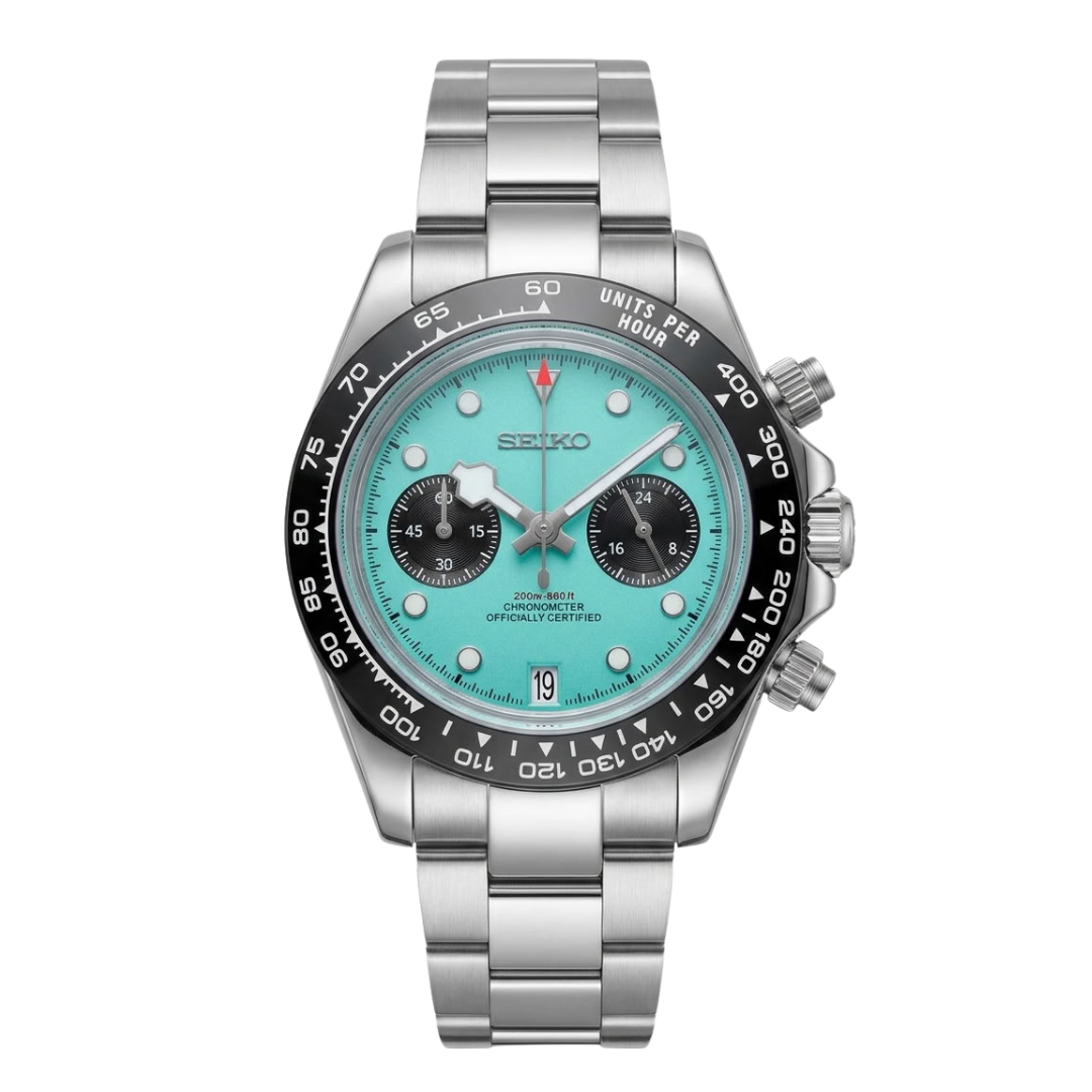 CUSTOM TUDEIKO CHRONOGRAPH OYSTER MOD TIFFANY EDITION