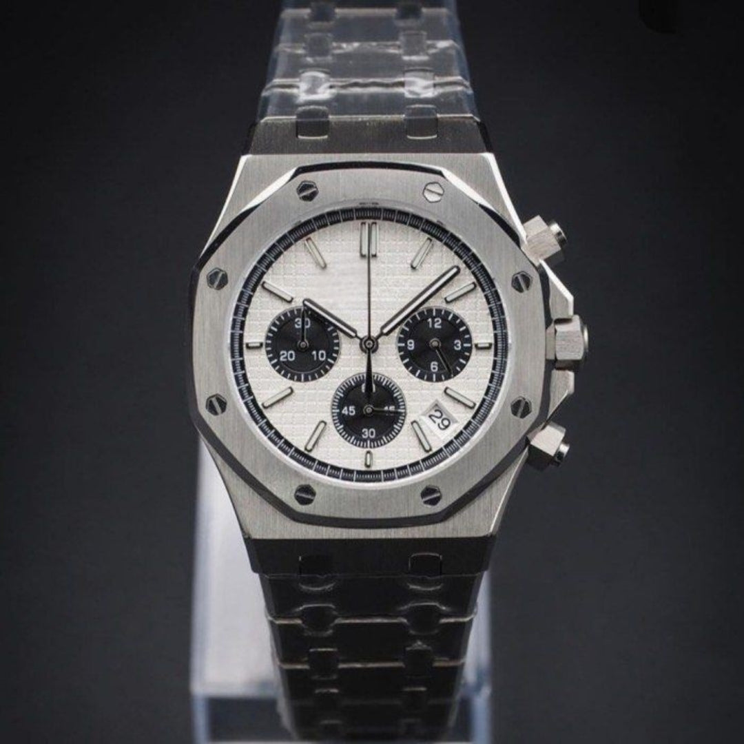 SEIKOAK ROYAL CHRONOGRAPH MOD ARCTIC PANDA EDITION
