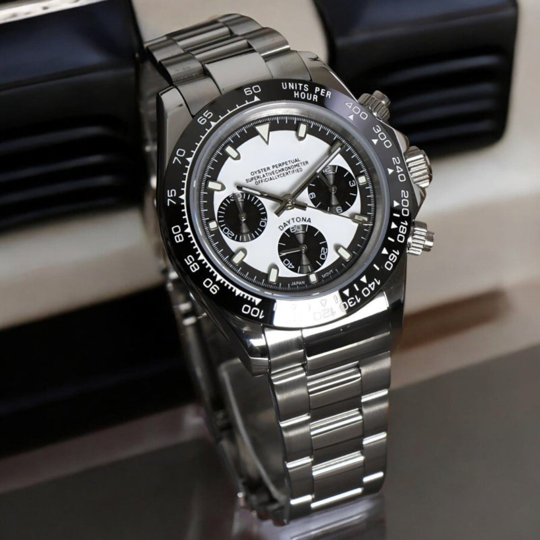 SEITONA CHRONOGRAPH MOD IMPERIAL PANDA EDITION