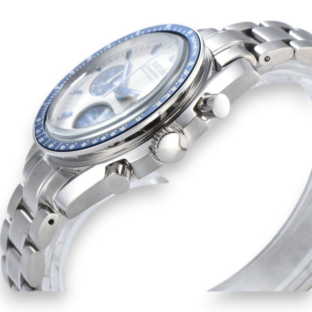 SPEEDSEIKO CHRONOGRAPH MOD ELECTRIC BLUE EDITION