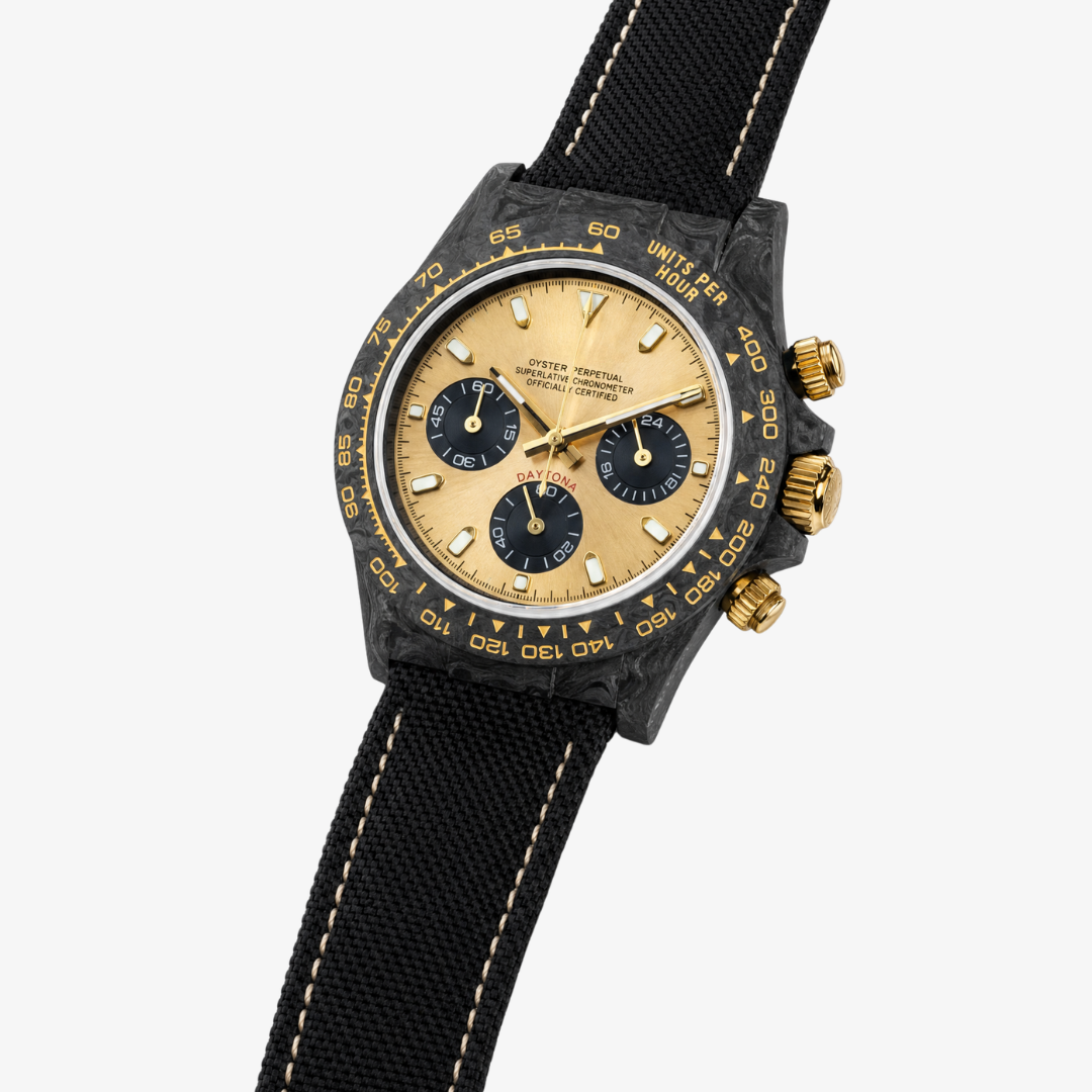 CUSTOM SEITONA CHRONOGRAPH MOD FORGED CARBON EDITION