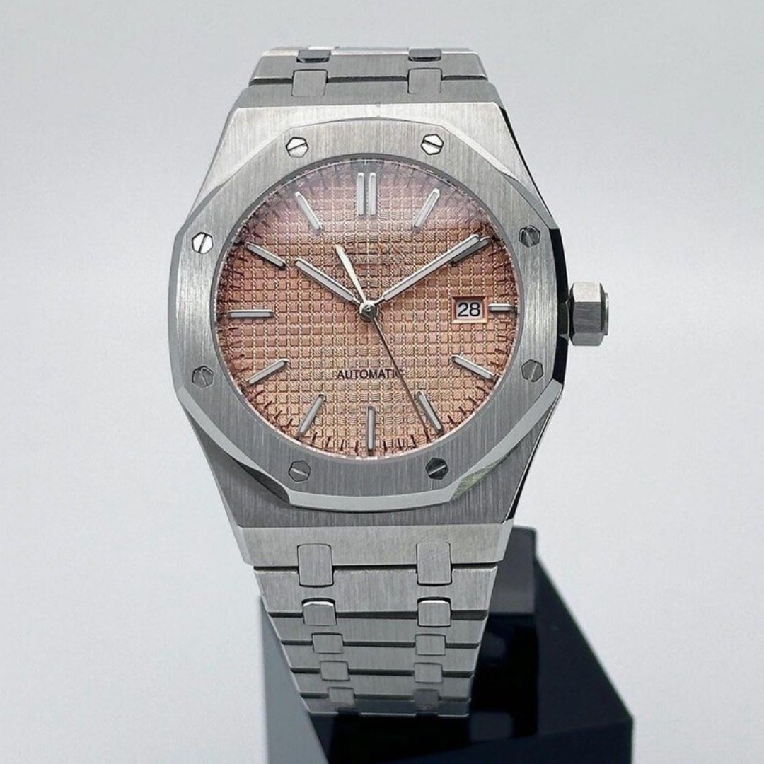 CUSTOM ROYAL SEIKOAK EDITION SALMON PINK MOD
