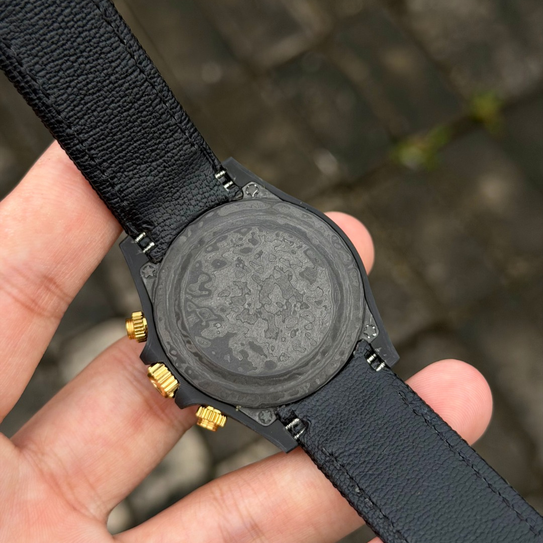 CUSTOM SEITONA CHRONOGRAPH MOD FORGED CARBON EDITION