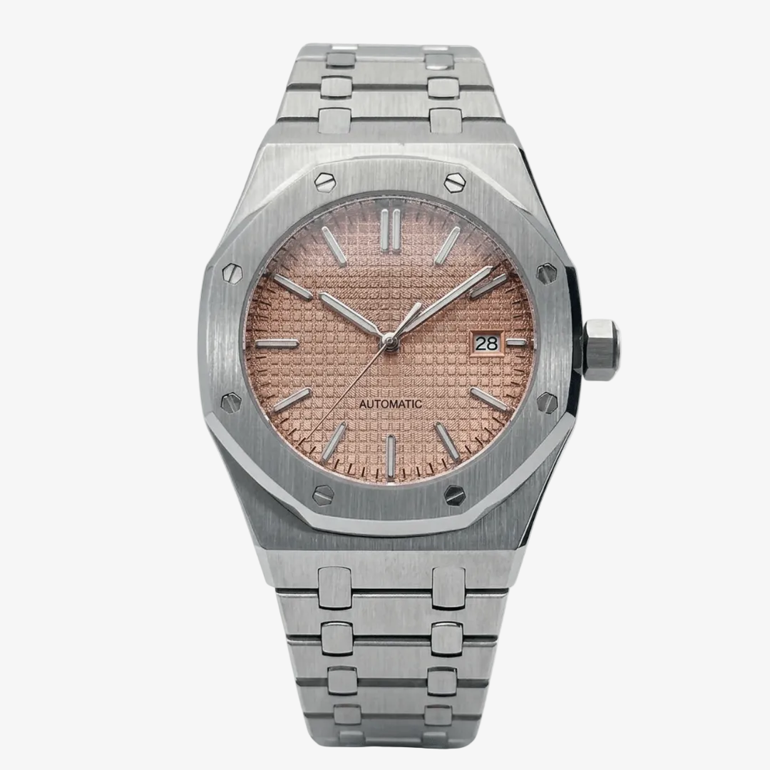CUSTOM ROYAL SEIKOAK EDITION SALMON PINK MOD - Monomods