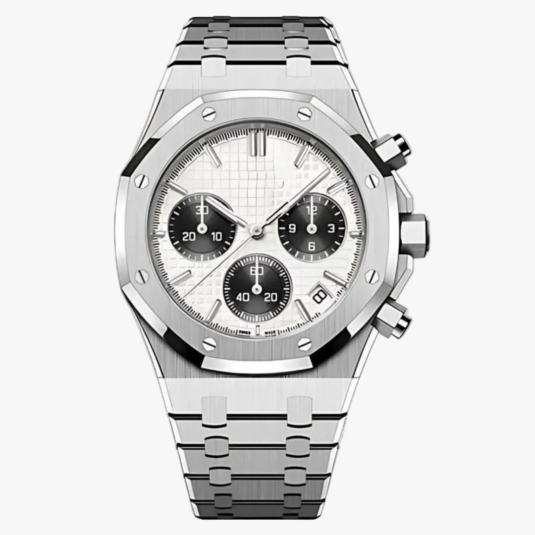 CUSTOM SEIKOAK ROYAL CHRONOGRAPH MOD ARCTIC PANDA EDITION - Monomods