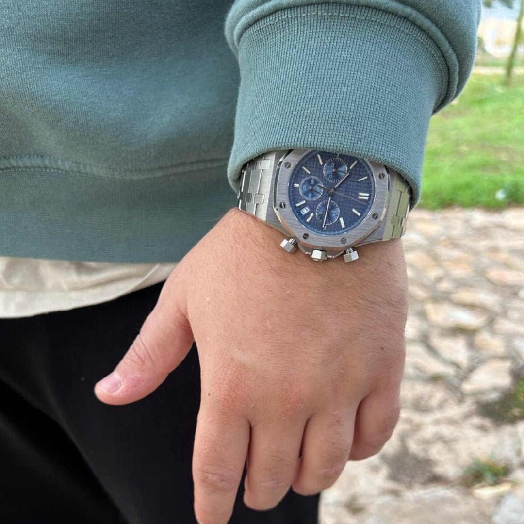 CUSTOM SEIKOAK ROYAL CHRONOGRAPH MOD AZURE EDITION - Monomods