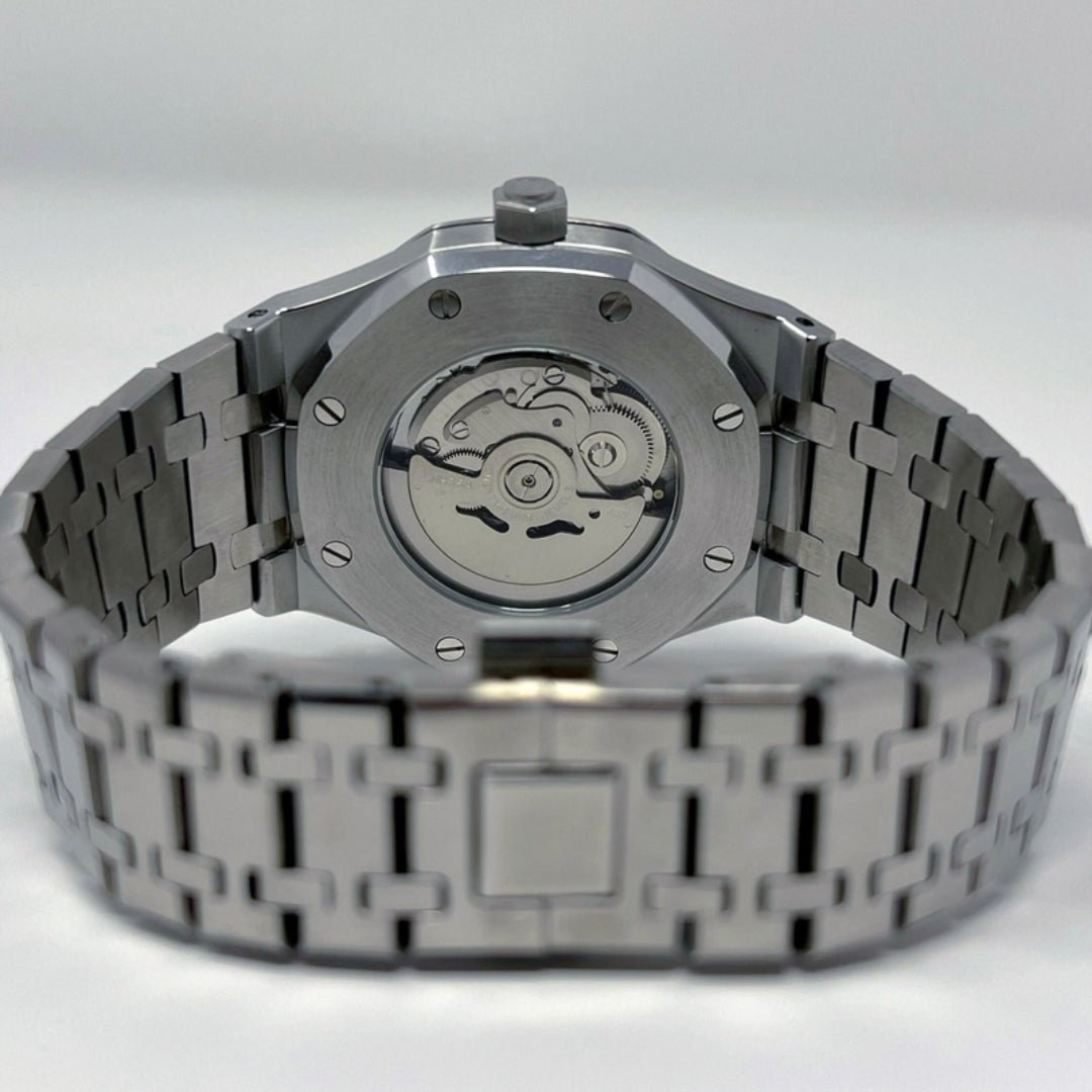CUSTOM SEIKOAK ROYAL CHRONOGRAPH MOD LUNAR SILVER EDITION - Monomods