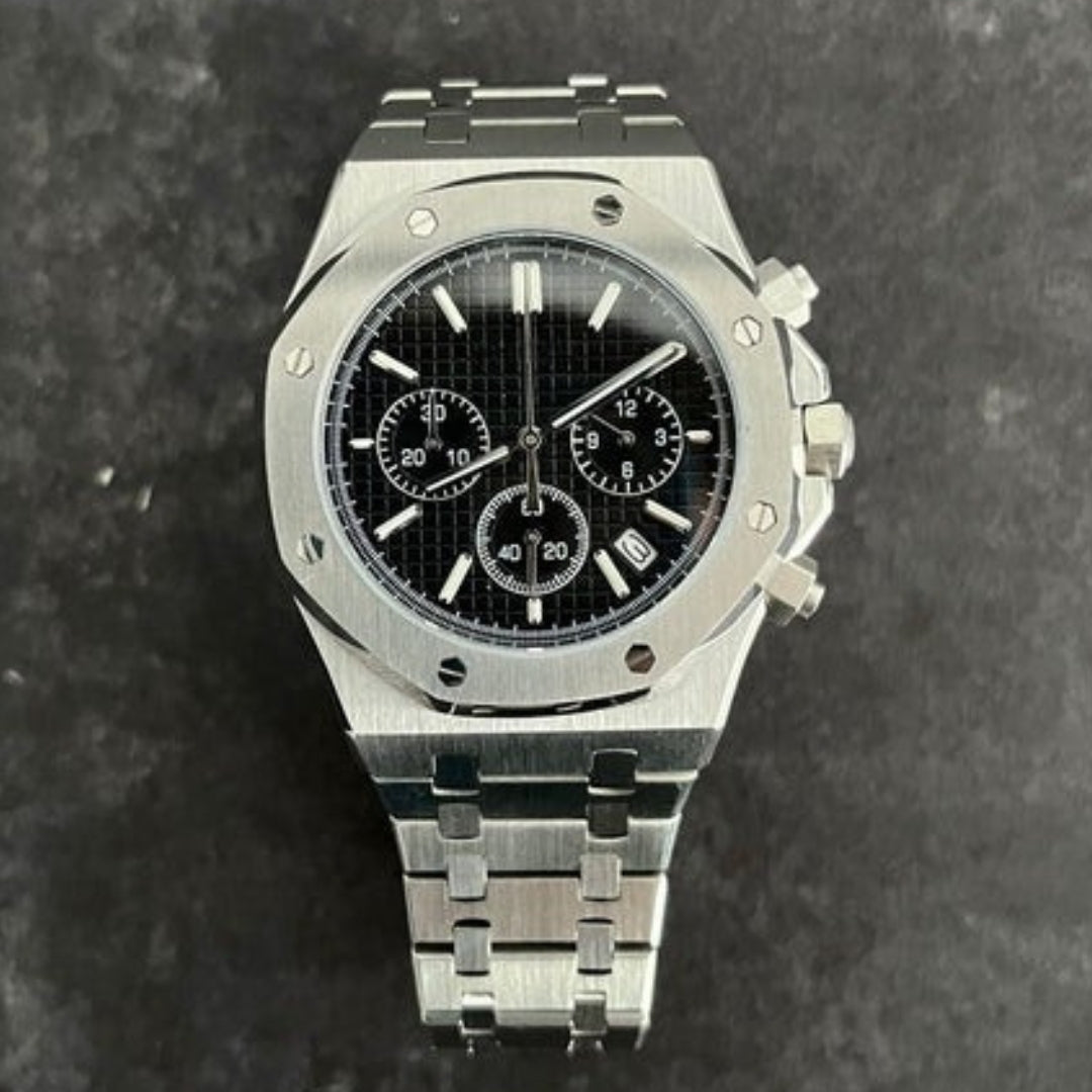 CUSTOM SEIKOAK ROYAL CHRONOGRAPH MOD NOIR EDITION - Monomods
