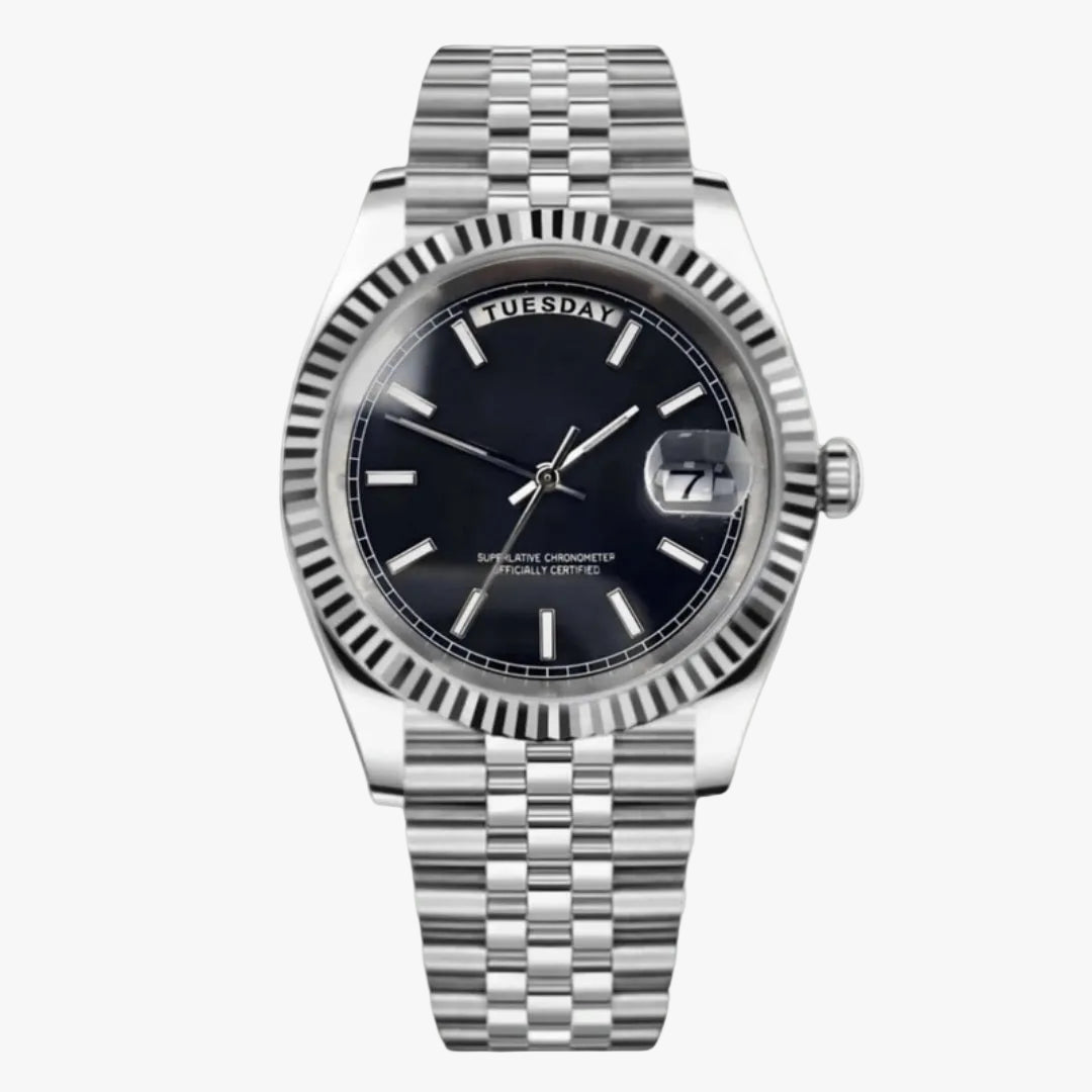 CUSTOM SEIKODATE JUBILEE MOD NOIR MIDNIGHT EDITION - Monomods