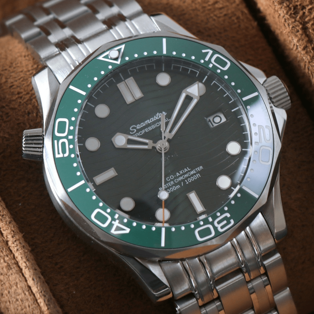 CUSTOM SEIKOMASTER EDITION EMERALD TIDE MOD - Monomods