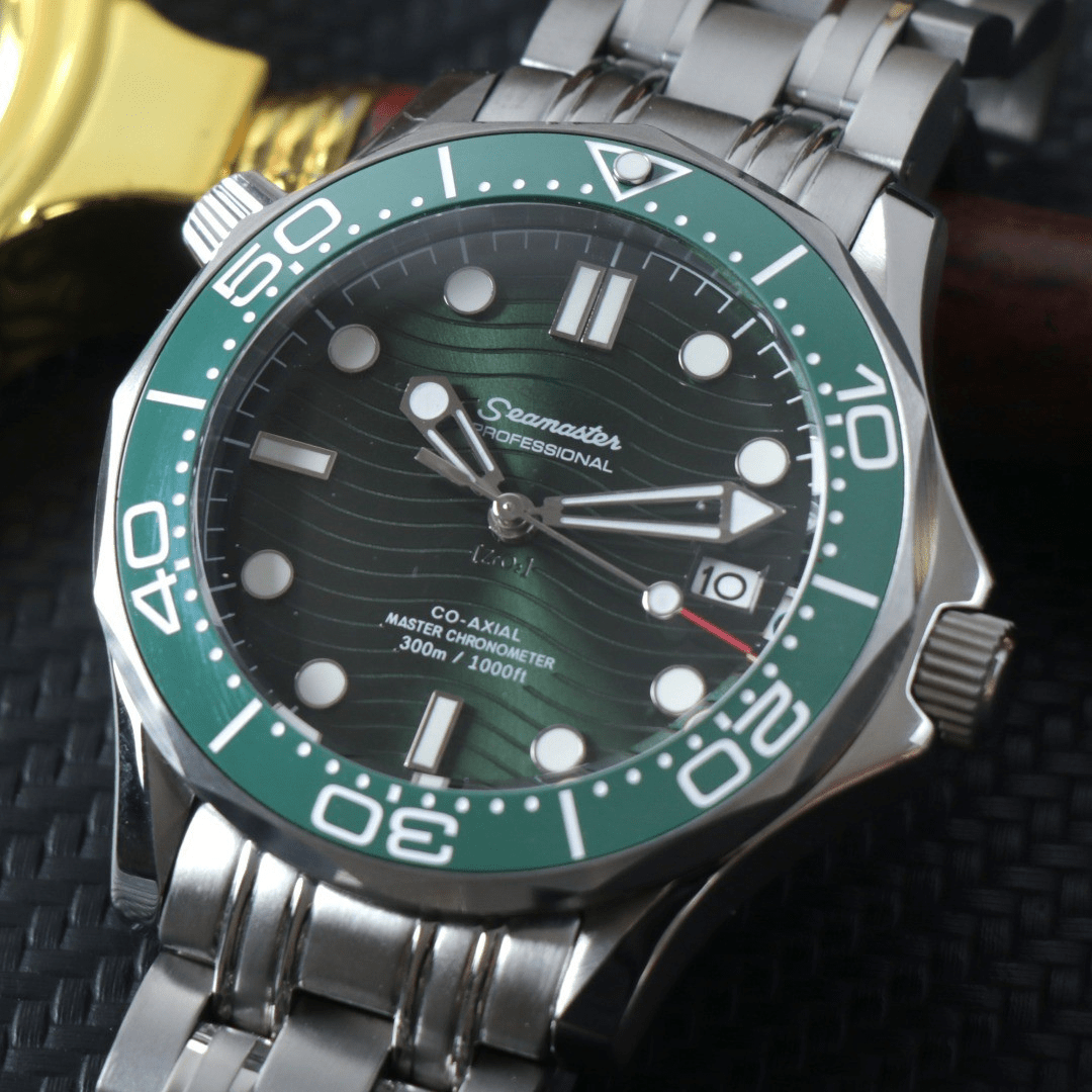 CUSTOM SEIKOMASTER EDITION EMERALD TIDE MOD - Monomods