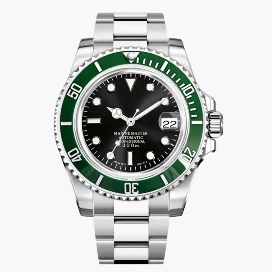 CUSTOM SEIKOSUB EDITION MARINE MASTER KERMIT MOD - Monomods