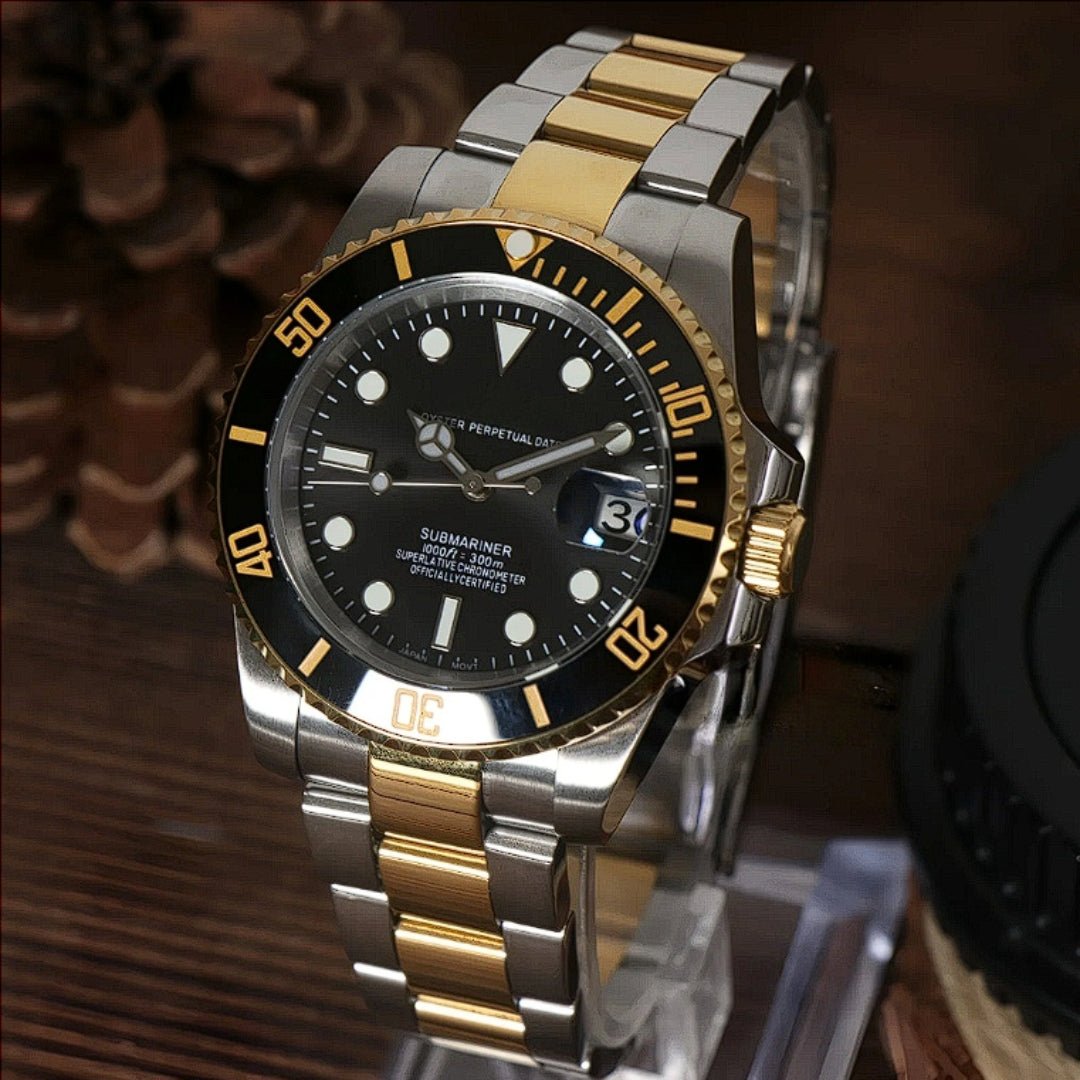 CUSTOM SEIKOSUB EDITION SUBMARINER TWO - TONE MOD - Monomods
