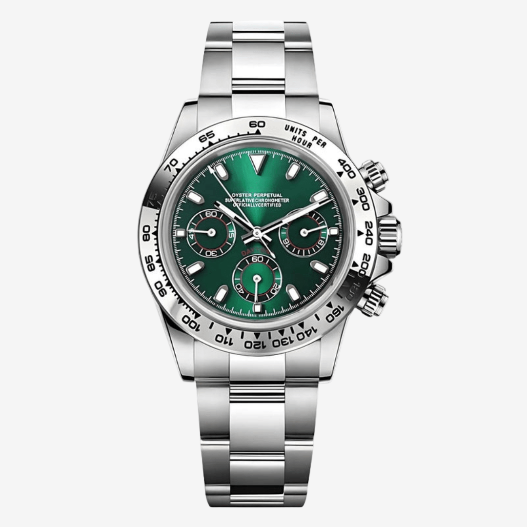 CUSTOM SEITONA CHRONOGRAPH EDITION EMERALD HORIZON MOD - Monomods