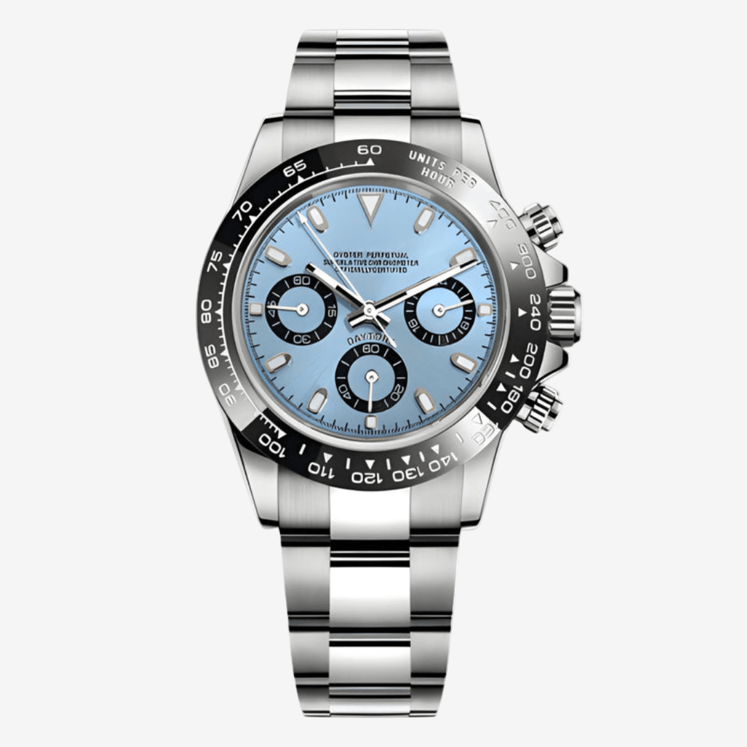 CUSTOM SEITONA CHRONOGRAPH EDITION ICE BLUE MOD - Monomods