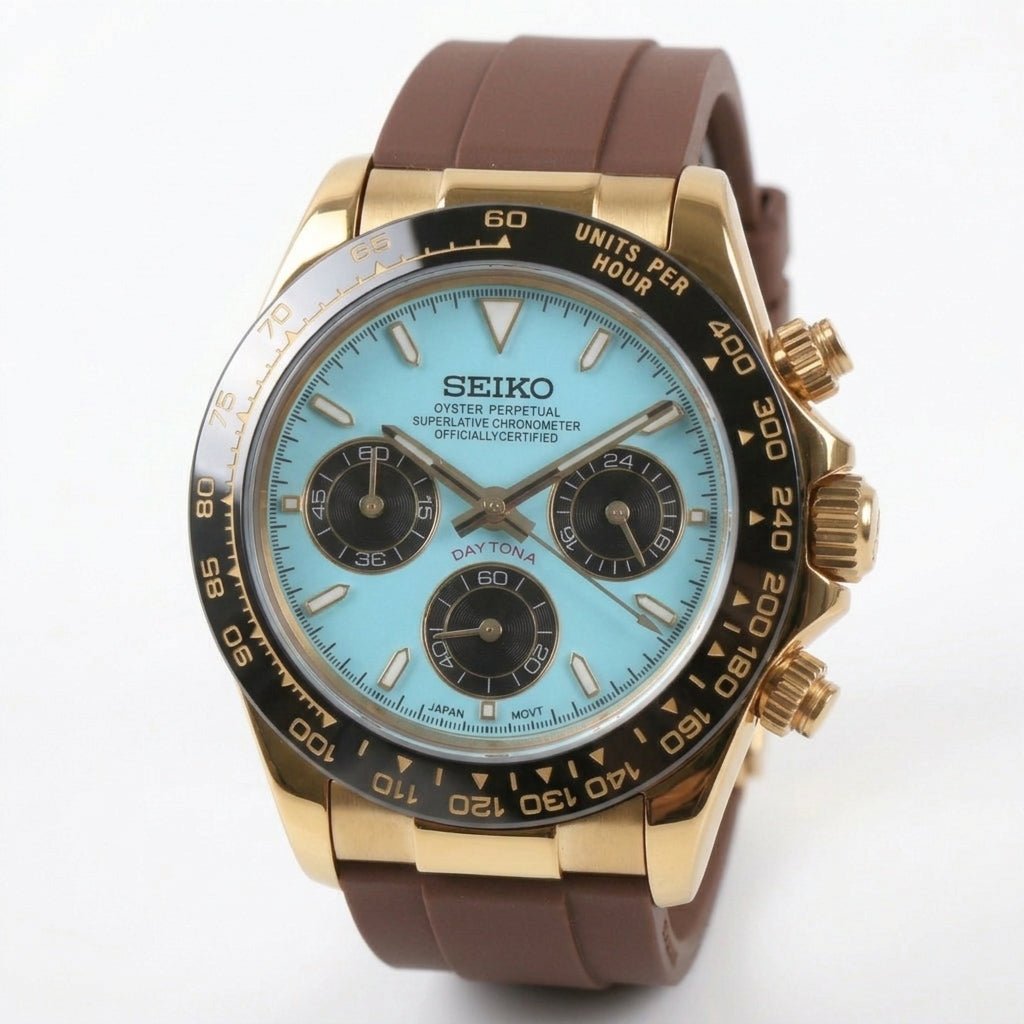 CUSTOM SEITONA CHRONOGRAPH MOD COCO TIFFANY EDITION - Monomods