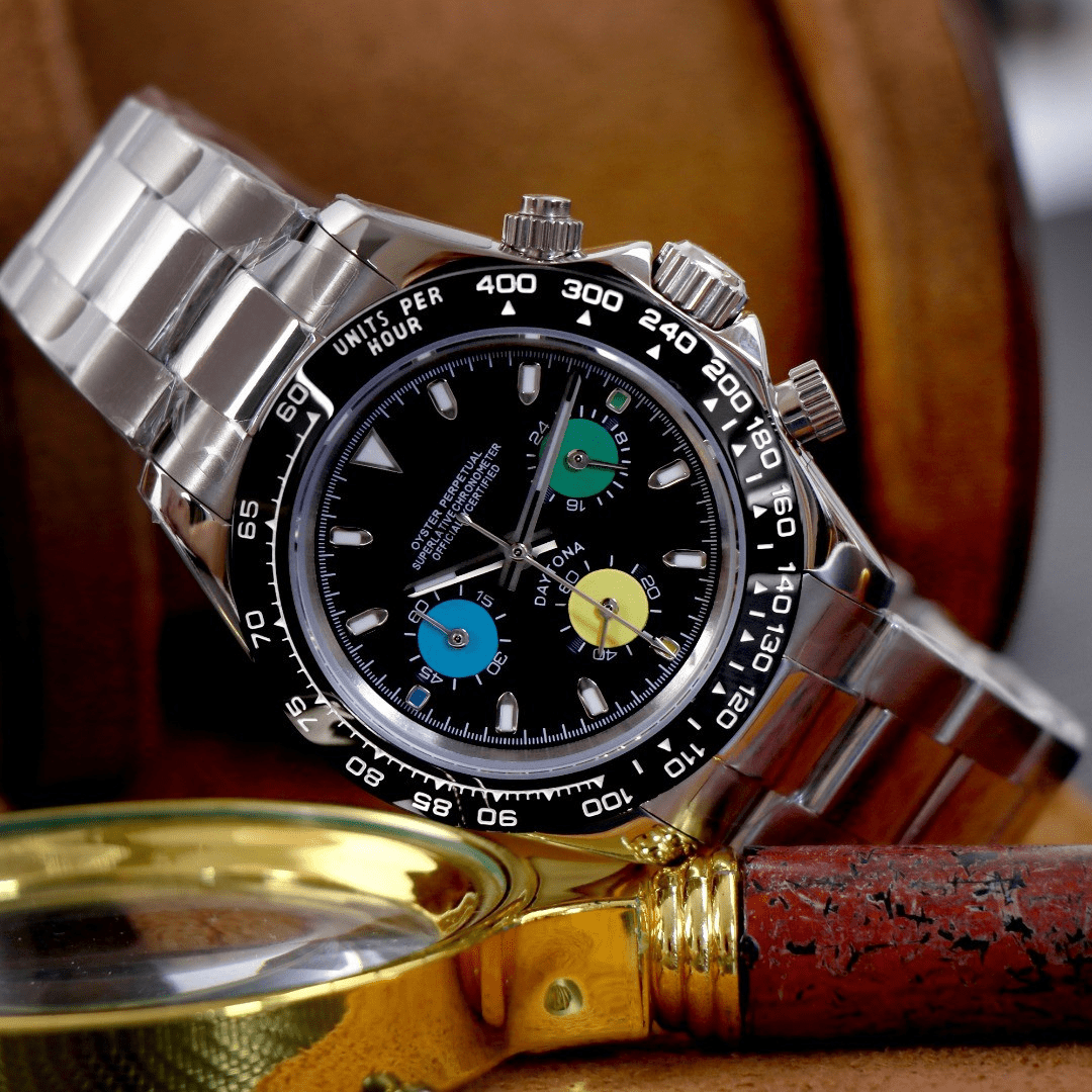 CUSTOM SEITONA CHRONOGRAPH MOD TRICOLOUR PANDA EDITION - Monomods