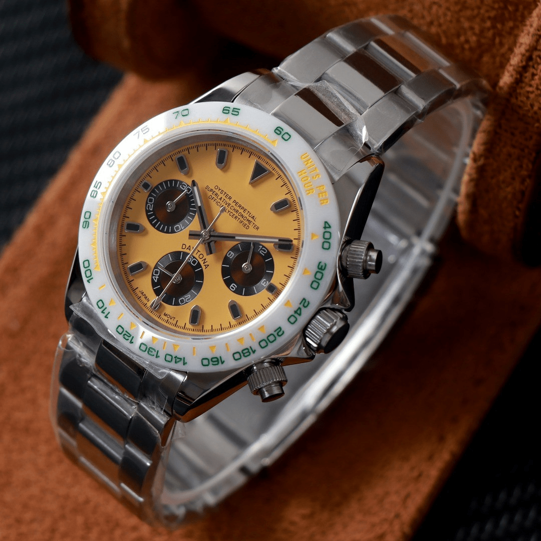 CUSTOM SEITONA CHRONOGRAPH MOD VINTAGE SAFARI EDITION - Monomods