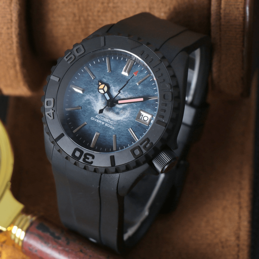 CUSTOM SKX07 SKX MOD ABYSS SPECTRUM EDITION - Monomods