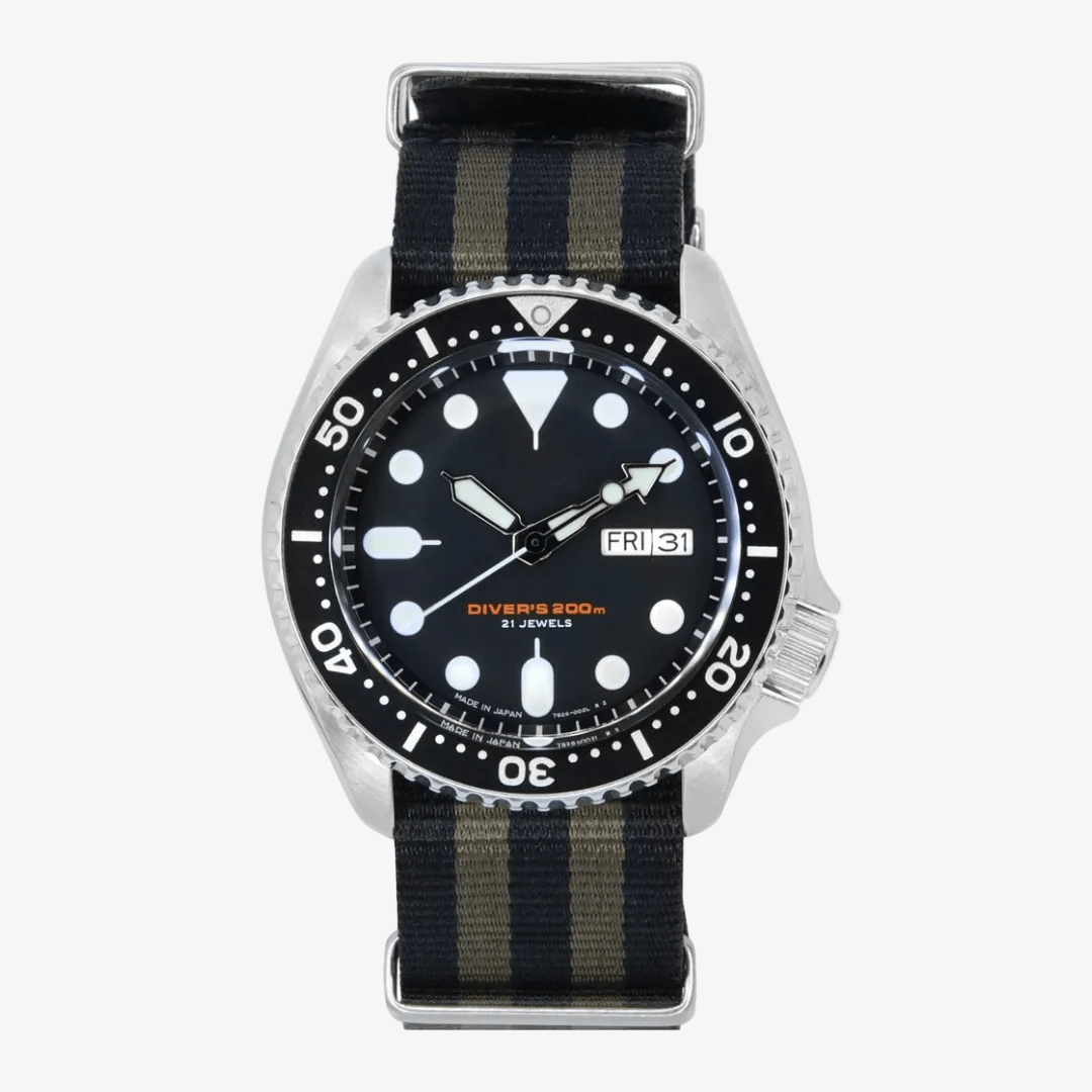 CUSTOM SKX07 TITANIUM MOD NATO EDITION - Monomods