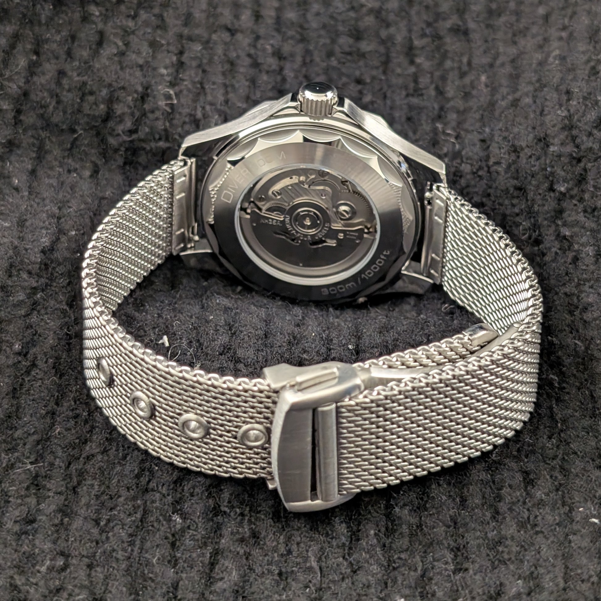 CUSTOM SPEEDMASTER MOD JAMES BOND 007 EDITION - Monomods