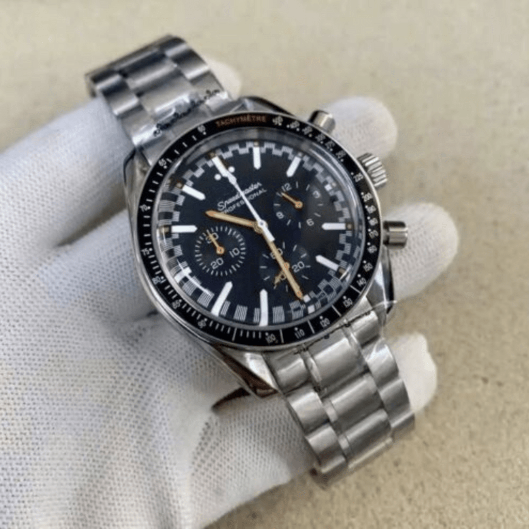 CUSTOM SPEEDSEIKO CHRONOGRAPH EDITION JET CHROME MOD - Monomods