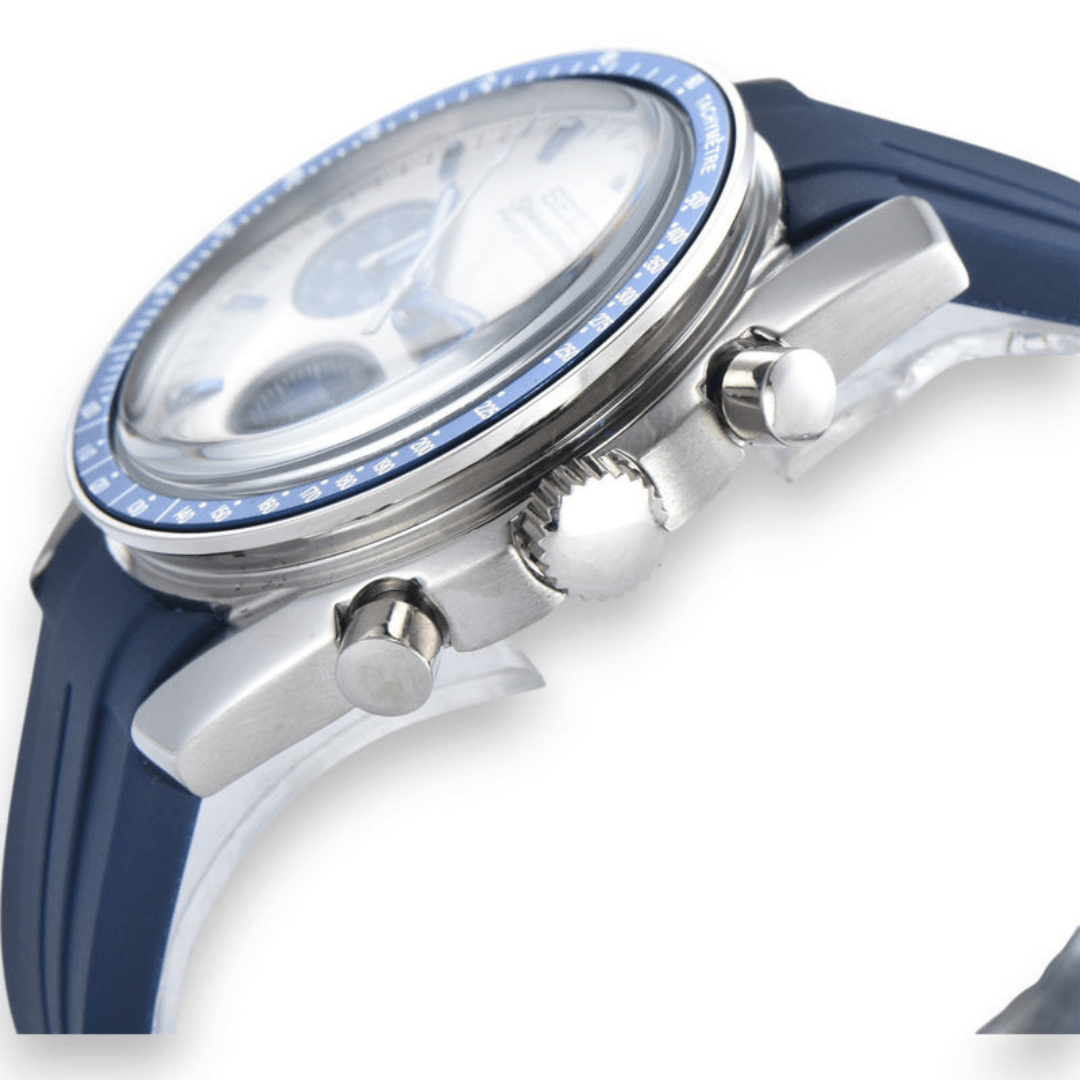 CUSTOM SPEEDSEIKO CHRONOGRAPH MOD AZURE STORM EDITION - Monomods