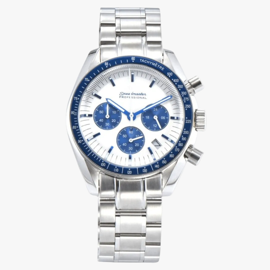 CUSTOM SPEEDSEIKO CHRONOGRAPH MOD ELECTRIC BLUE EDITION - Monomods