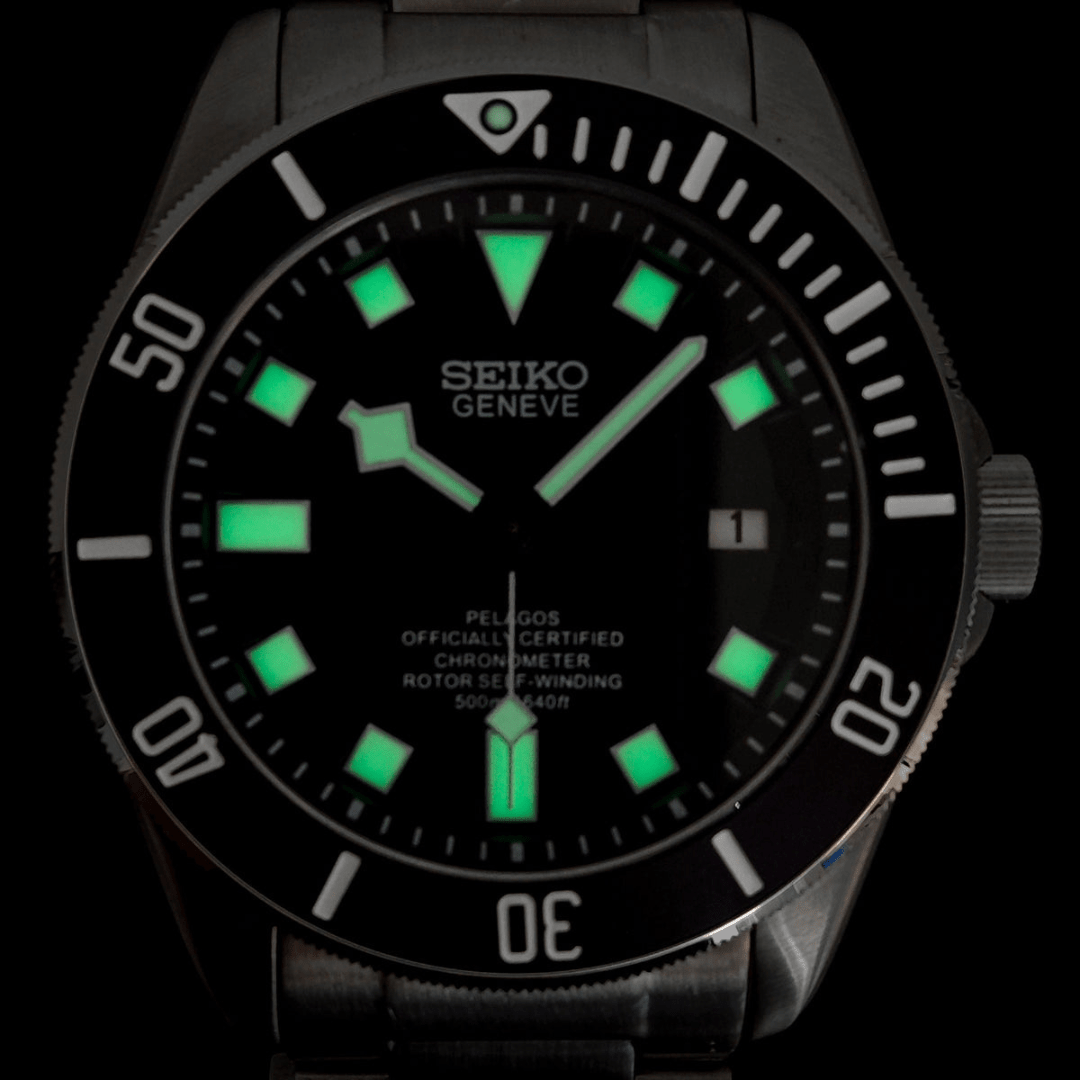 CUSTOM TUDEIKO AUTOMATIC OYSTER MOD BLACK KNIGHT EDITION - Monomods
