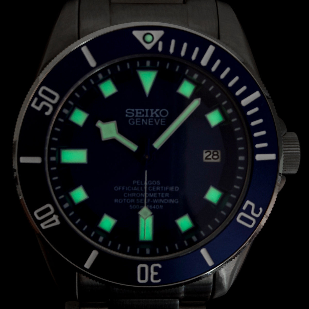CUSTOM TUDEIKO AUTOMATIC OYSTER MOD DEEP BLUE EDITION