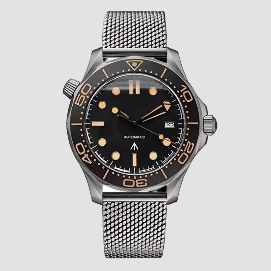 SEIKOMASTER MOD SILVER SPECTRE 007 EDITION