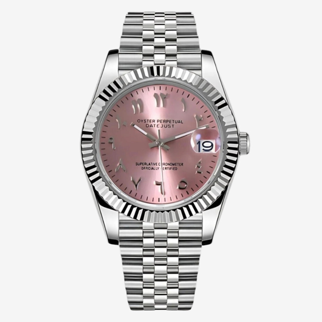 SEIKOJUST EDITION SILVER ARABIC COTTON CANDY JUBILEE MOD