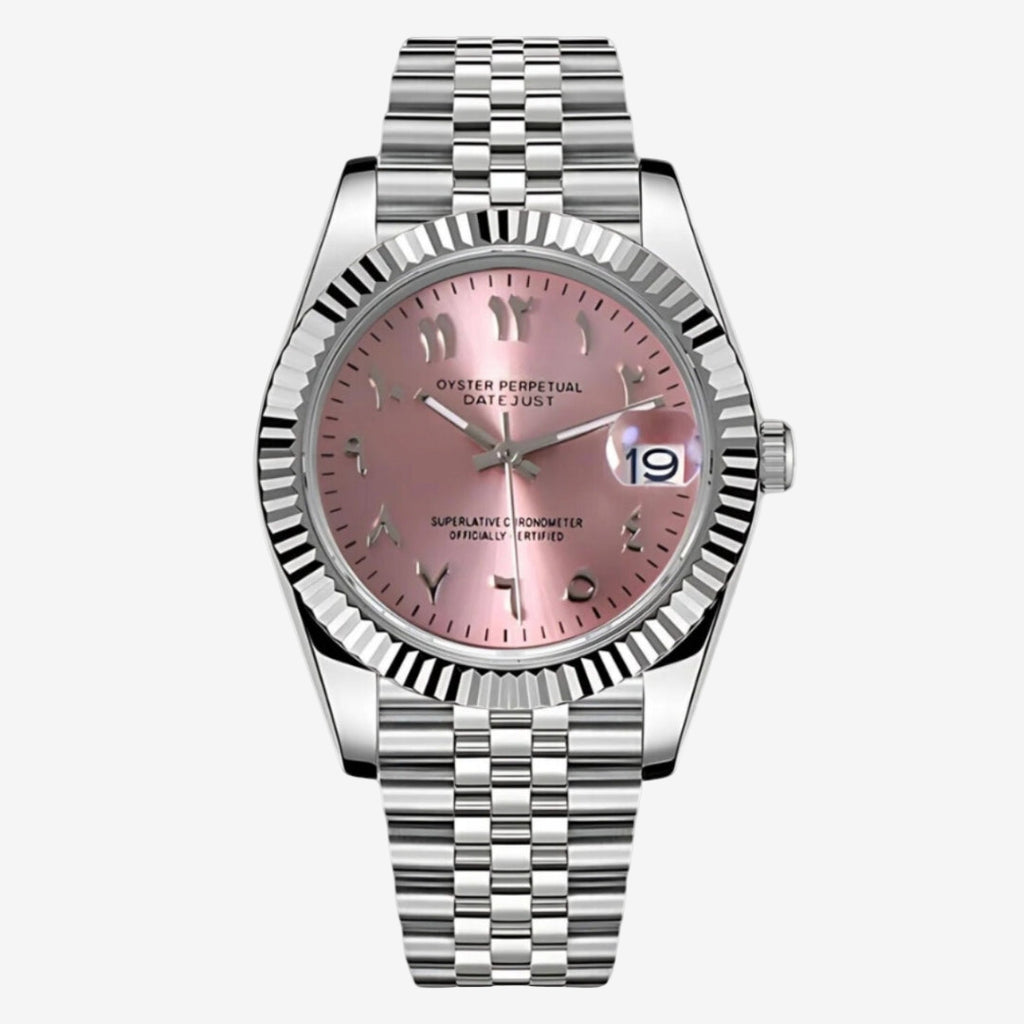 SEIKOJUST EDITION SILVER ARABIC COTTON CANDY JUBILEE MOD