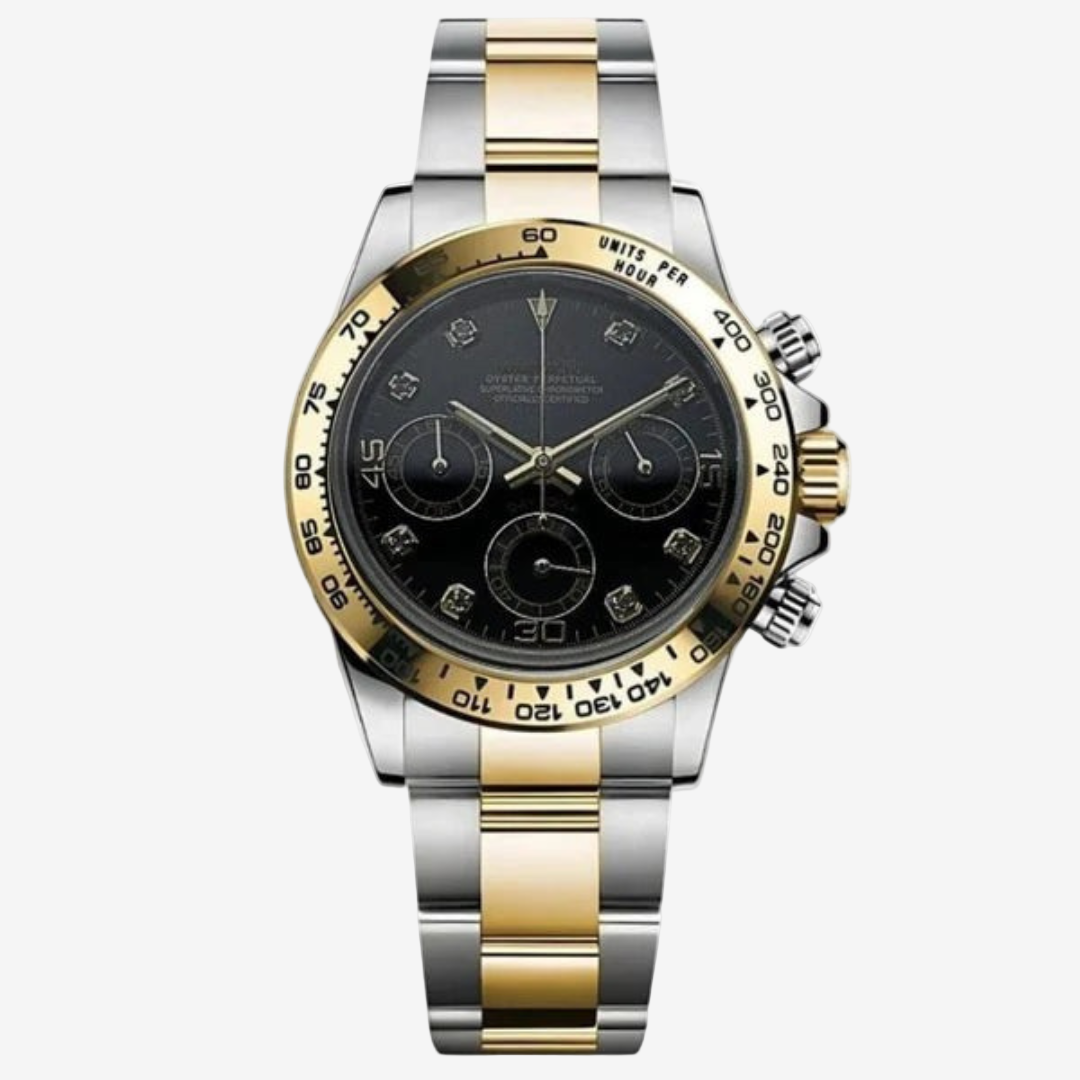 SEITONA CHRONOGRAPH EDITION TWO-TONE DIAMOND MOD