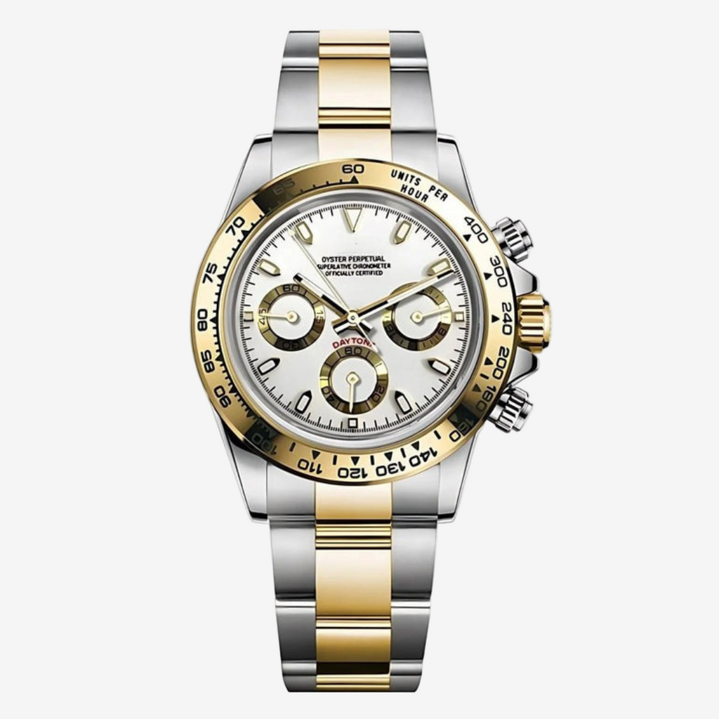SEITONA CHRONOGRAPH EDITION GOLD TWO-TONE PANDA MOD