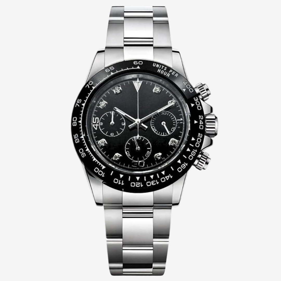 SEITONA CHRONOGRAPH EDITION OBSIDIAN DIAMOND MOD