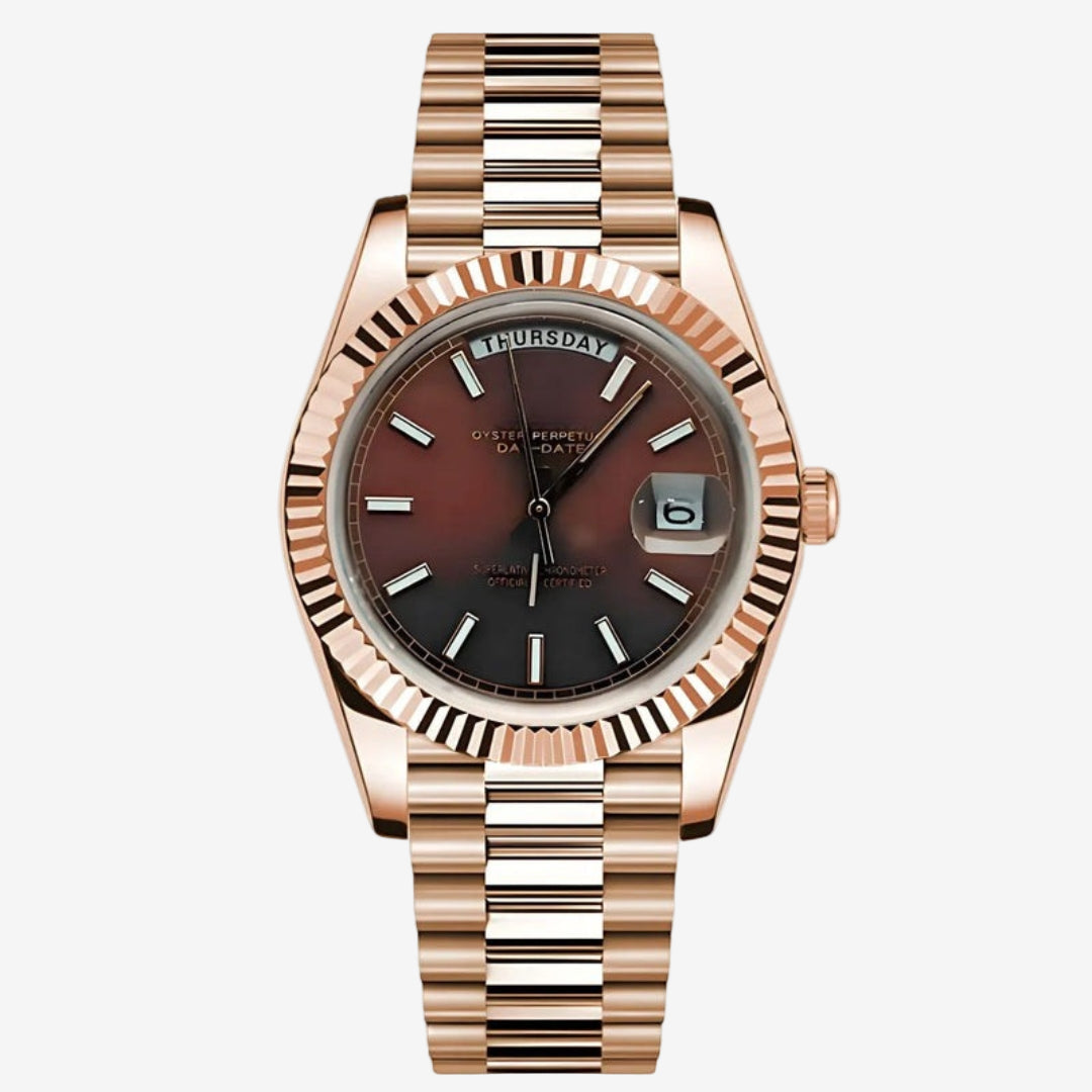 SEIKODATE EDITION PRESIDENTIAL ROSE COCO MOD