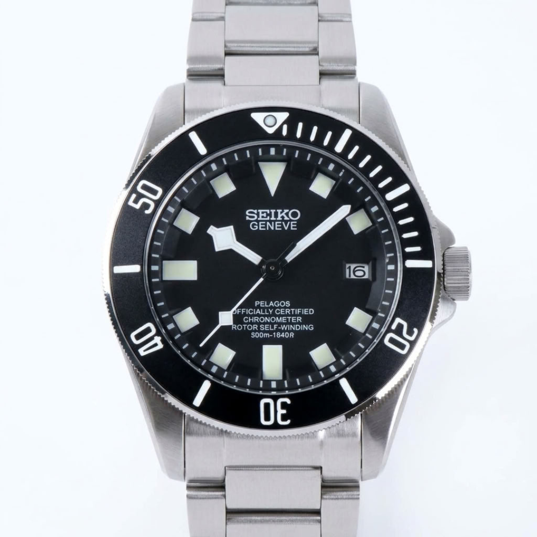 CUSTOM TUDEIKO AUTOMATIC OYSTER MOD BLACK KNIGHT EDITION