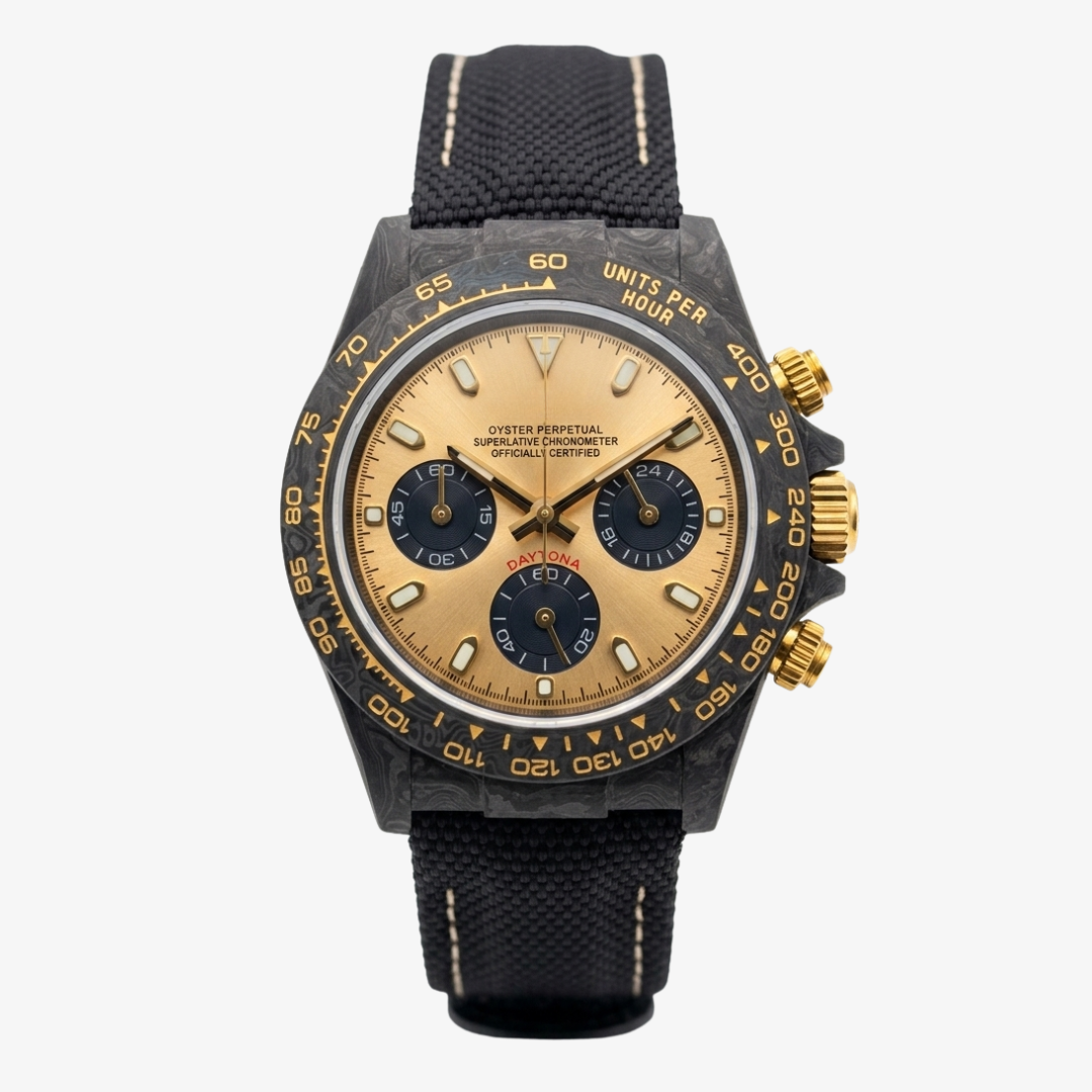 CUSTOM SEITONA CHRONOGRAPH MOD FORGED CARBON EDITION