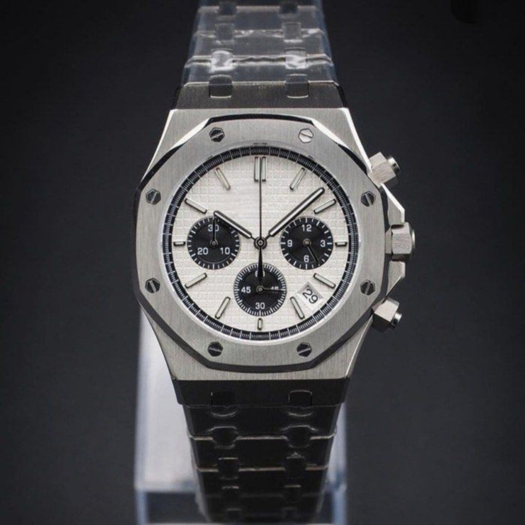 SEIKOAK ROYAL CHRONOGRAPH MOD ARCTIC PANDA EDITION