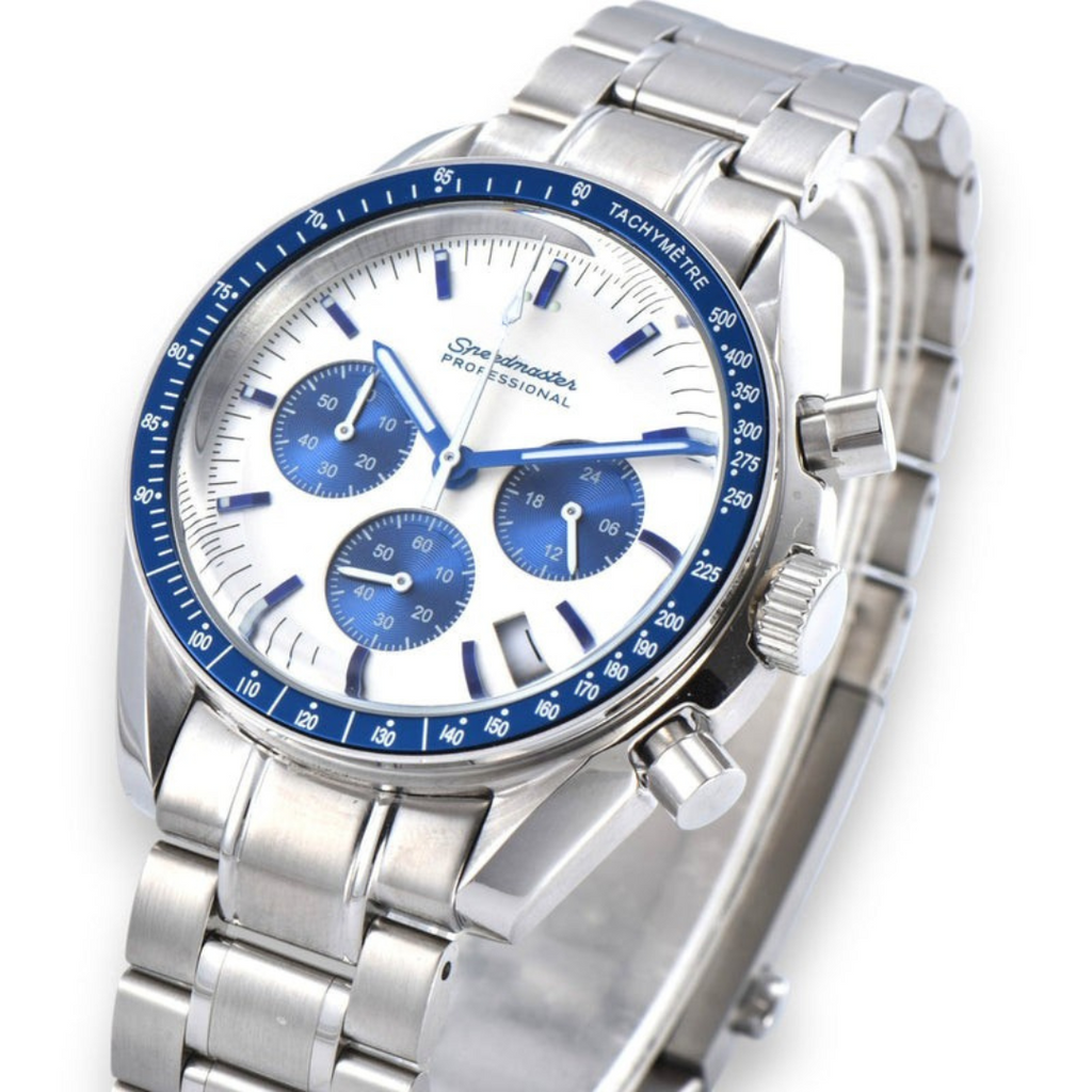 SPEEDSEIKO CHRONOGRAPH MOD ELECTRIC BLUE EDITION