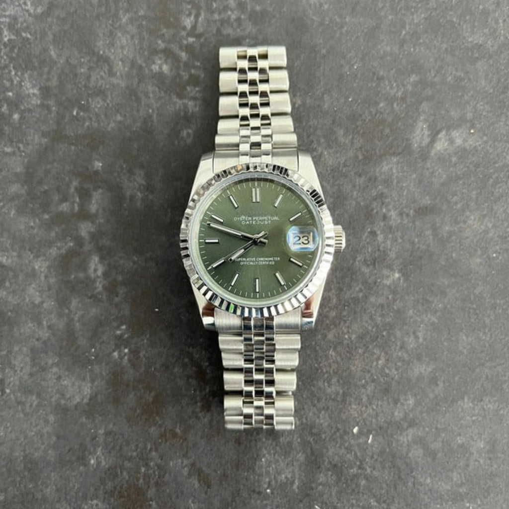 SEIKOJUST EDITION CLASSIC MINT GREEN JUBILEE MOD