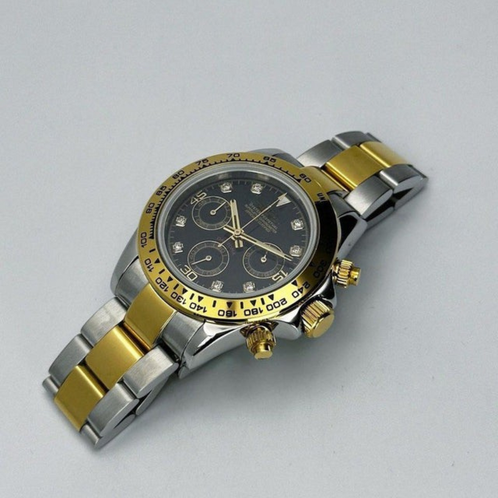 SEITONA CHRONOGRAPH EDITION TWO-TONE DIAMOND MOD