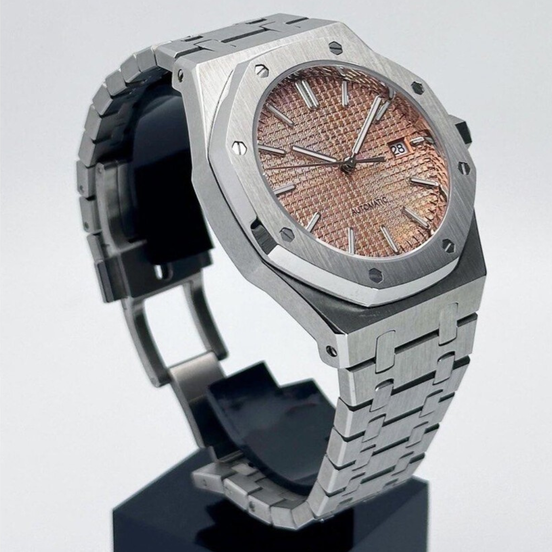 CUSTOM ROYAL SEIKOAK EDITION SALMON PINK MOD