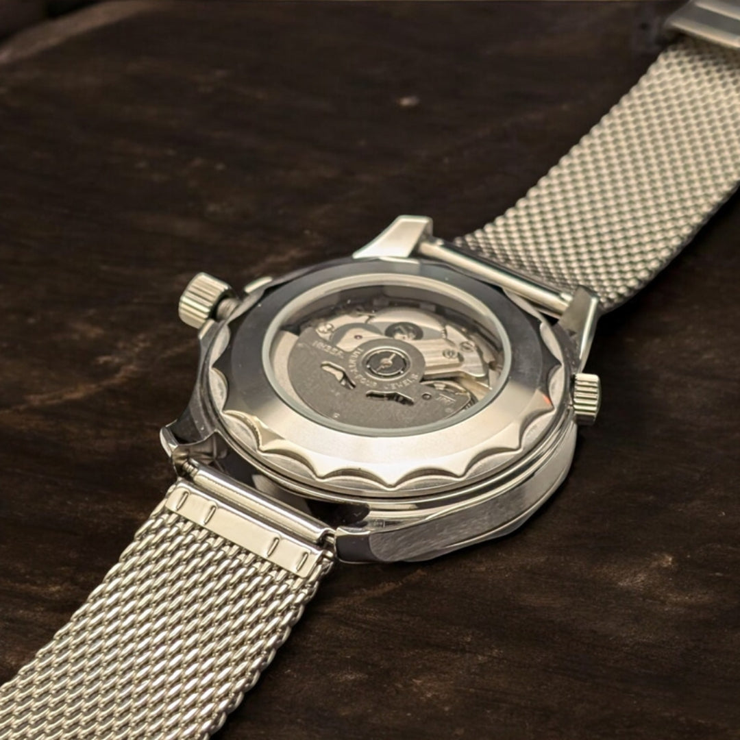 SEIKOMASTER MOD SILVER SPECTRE 007 EDITION