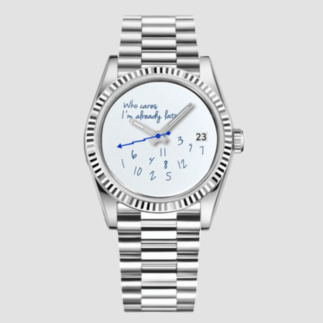 SEIKOJUST PRESIDENTIAL MOD SILVER REBEL EDITION