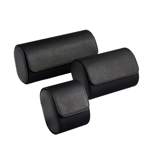 Black Multi - Slot Watch Travel Case - Monomods