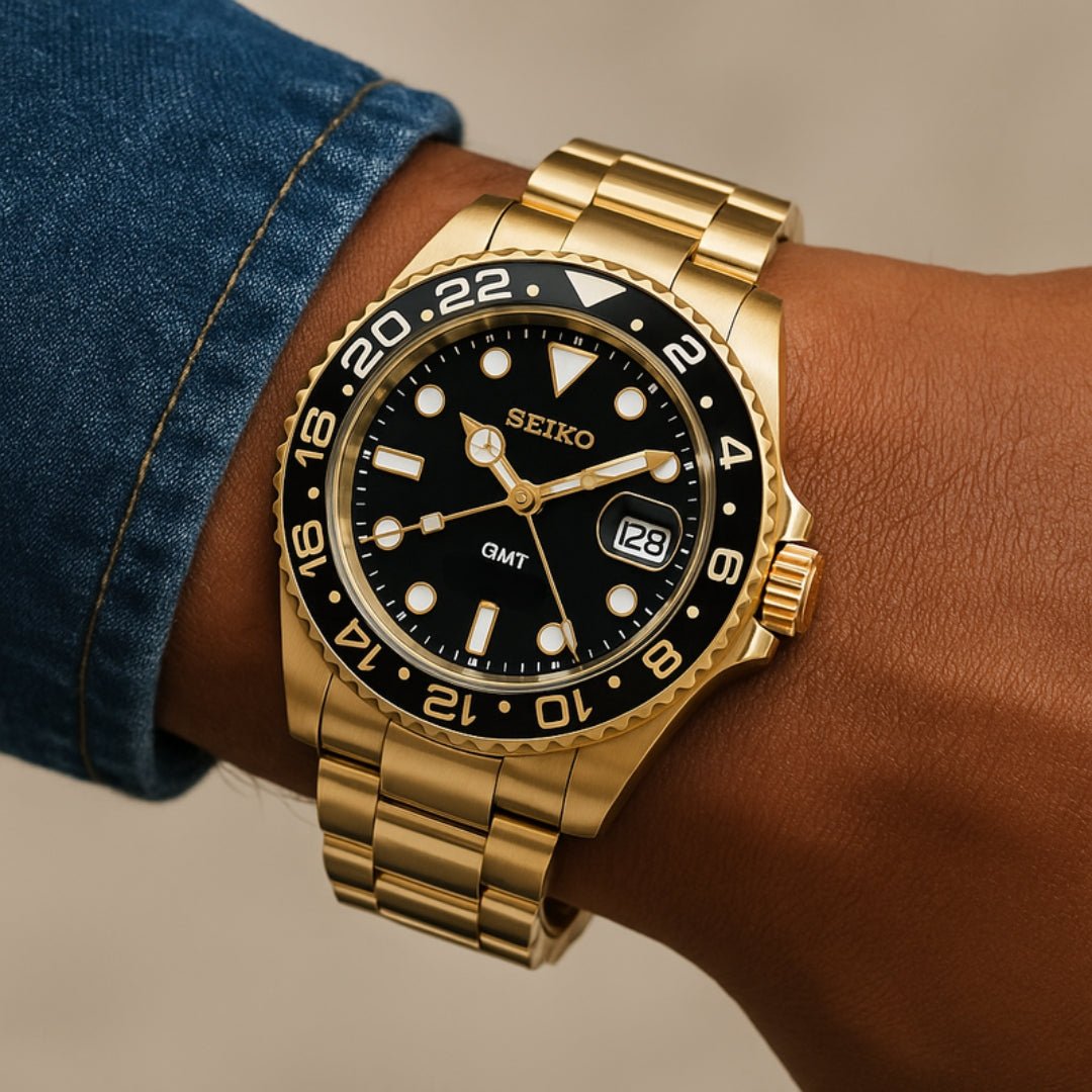 CUSTOM GMTEIKO EDITION MIDNIGHT GOLD GMT MOD