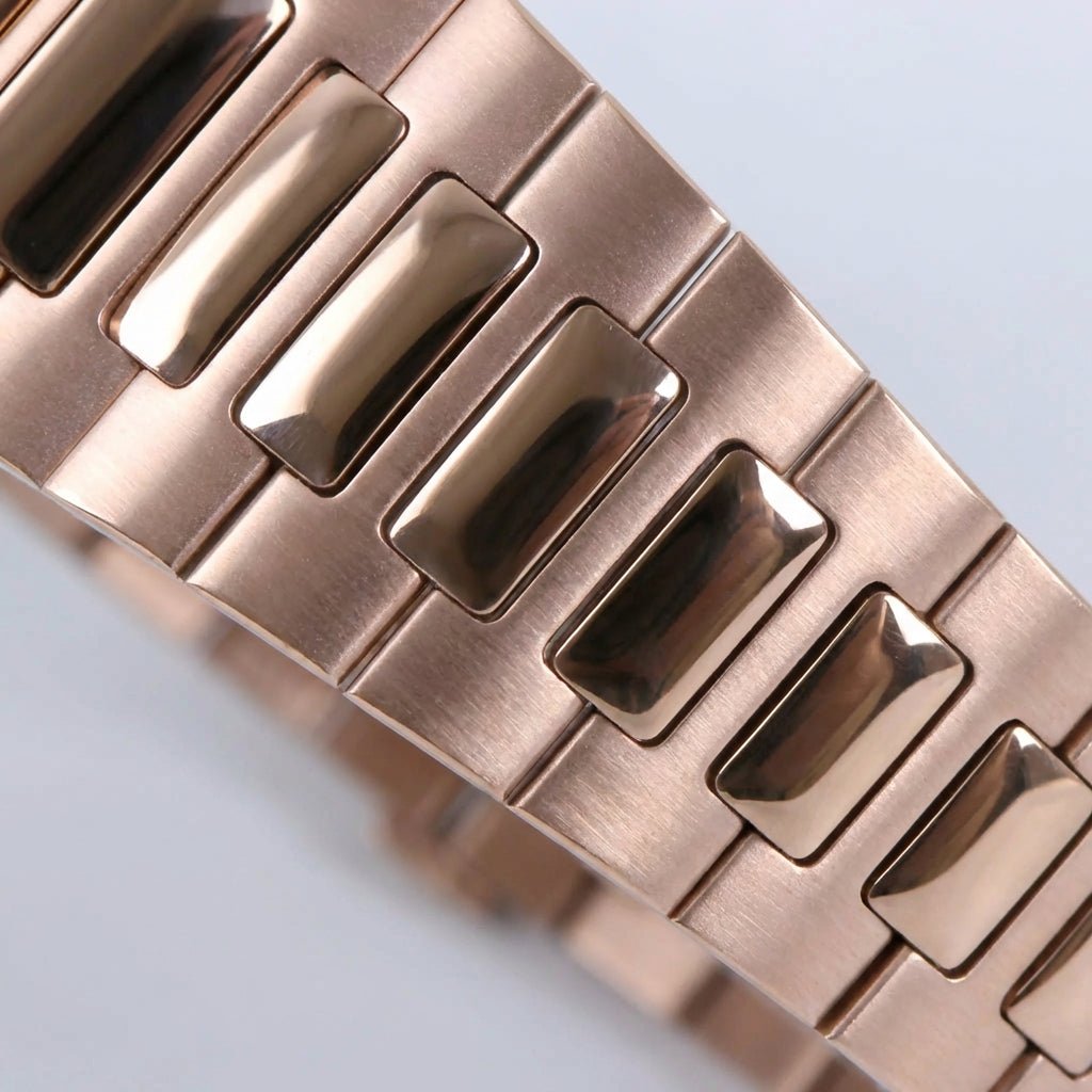 CUSTOM NAUTIKO EDITION PRESTIGE OPEN HEART ROSE GOLD MOD - Monomods