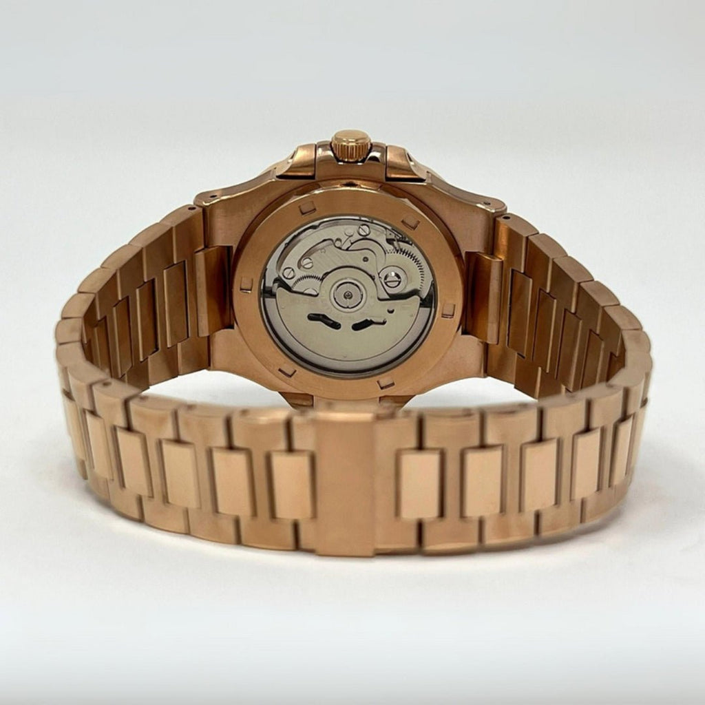 CUSTOM NAUTIKO EDITION PRESTIGE OPEN HEART ROSE GOLD MOD - Monomods